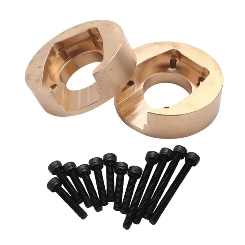 Absima Messing Gegengewicht Ausgleichsgewicht, 2-teiliges Set, 110G - Bild 2