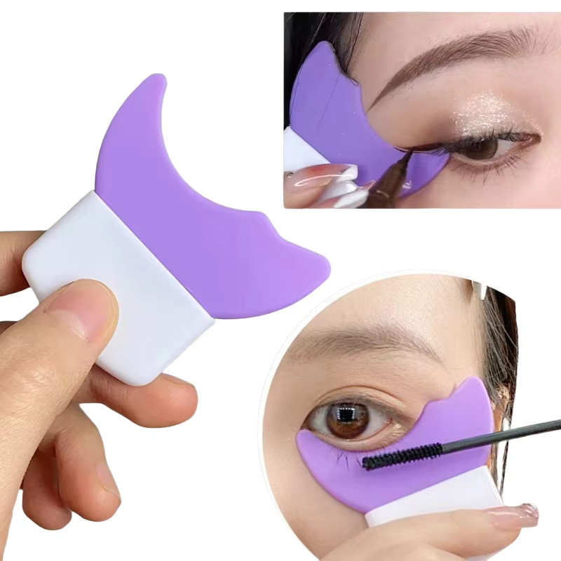 Eyeliner Schablone Silikon, Purple, Unisex - Bild 2
