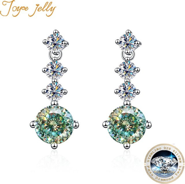 Joyce Kelly Ohrstecker, 925 Silber, Diamant, Damen - Bild 1