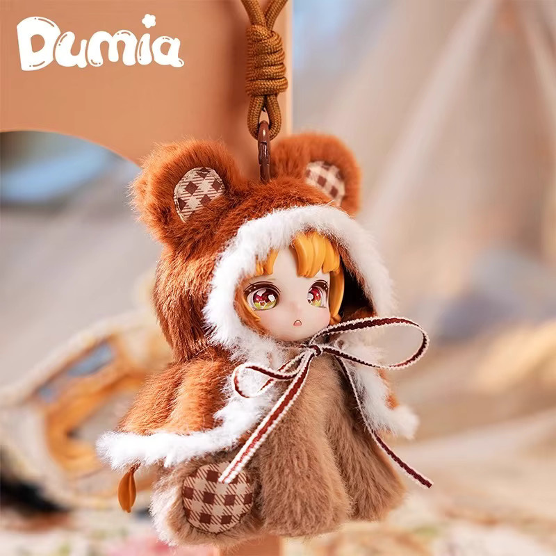 52TOYS DUMIA Nette Biest Serie Vinyl Plüsch Anhänger Blind Box als süßes Cartoon Schlüsselbund Zubehör und Sammelfigur - Bild 3
