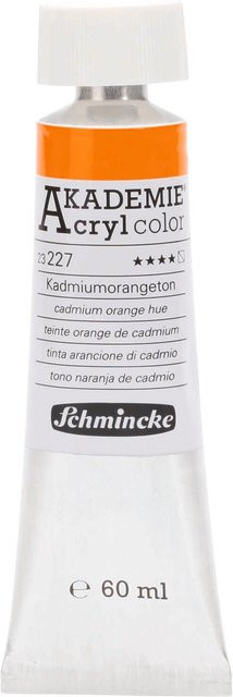 Schmincke Akademie Acrylcolor Kadiumorange 60 ml - Bild 1