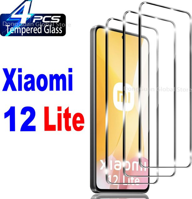 Xiaomi 12 Lite Vollbildschutzglasfolie aus gehärtetem Glas in Transparent - Bild 1