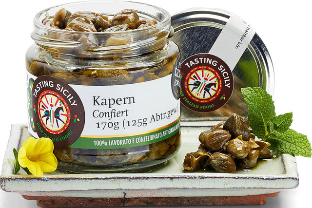 Tasting Sicily Kapern confiert 170 g - Bild 1