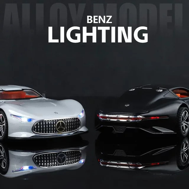 WELLY Mercedes-Benz AMG Vision GT, Automodell, 1:24, mit Licht und Sound - Bild 1
