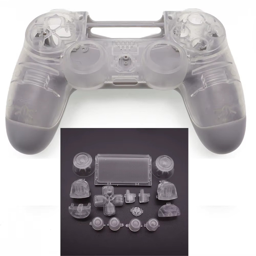 TingDong DIY Full Shell Case Gehäuse und Tasten Set für PS4 Pro 040 Controller Ersatzteile mit Joystick JDS-040 JDM-040 - Bild 4