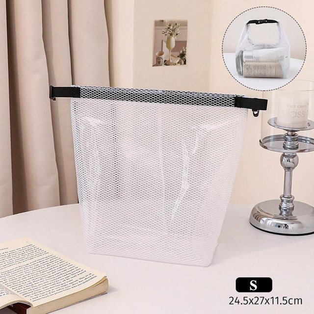 XYNN Kosmetiktasche, wasserdicht, weiß, klein - Bild 1