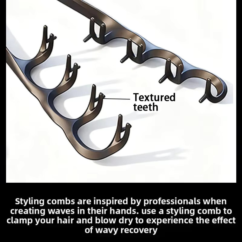 Volumizing Kamm für Haarwurzeln, Styling Werkzeug, Unisex - Bild 2