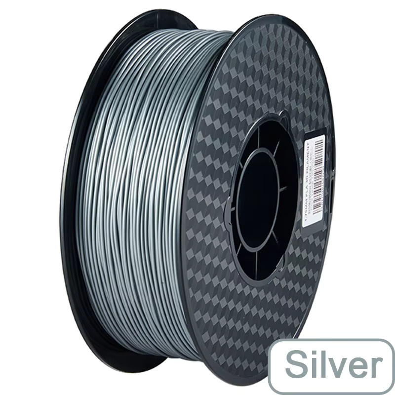EasyThreed PLA 3D-Druckfilament 1,75 mm für FDM-Drucker in Silber, Schwarz oder Marmor - Bild 4