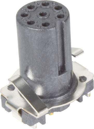 HARTING Leiterplattenadapter 21033212803 aus Messing in Schwarz mit 8 Polen - Bild 1