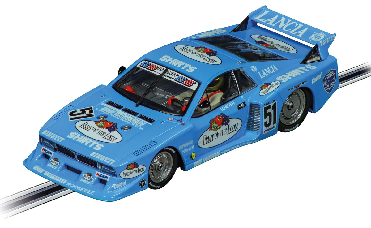 Carrera Lancia Beta Montecarlo Turbo Fruit of the Loom No.51, Fahrzeug, 1:32, ab 8 Jahren - Bild 1