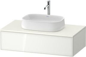 Duravit Waschtischunterschrank Zencha in Weiß, Breite: 100 cm, Tiefe: 55 cm - Bild 1