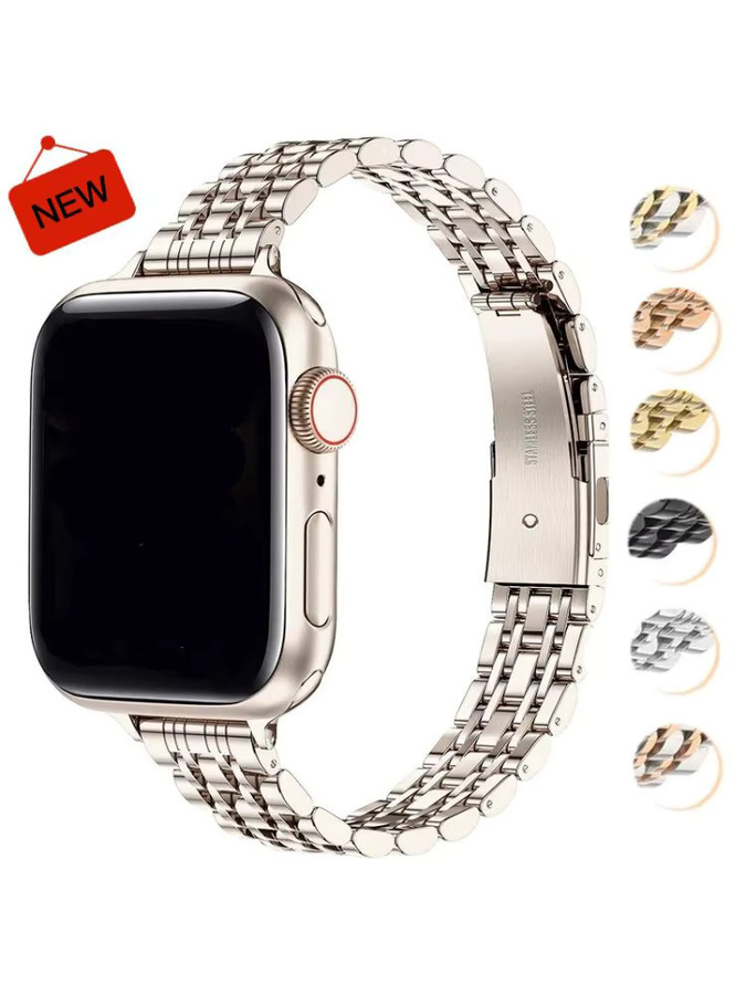 FancyWrist Uhrenarmband Edelstahl, Silber, Damen - Bild 3