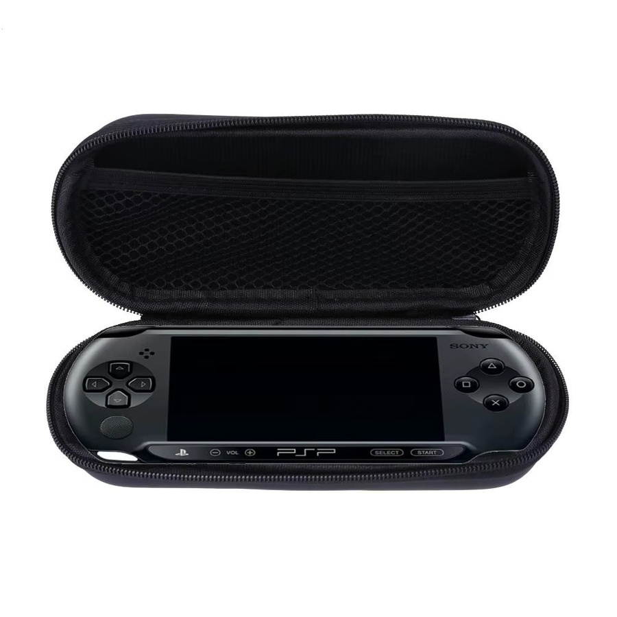 Tragbare Schutzhülle für Sony PSP 1000, 2000 und 3000 in Schwarz - Bild 2