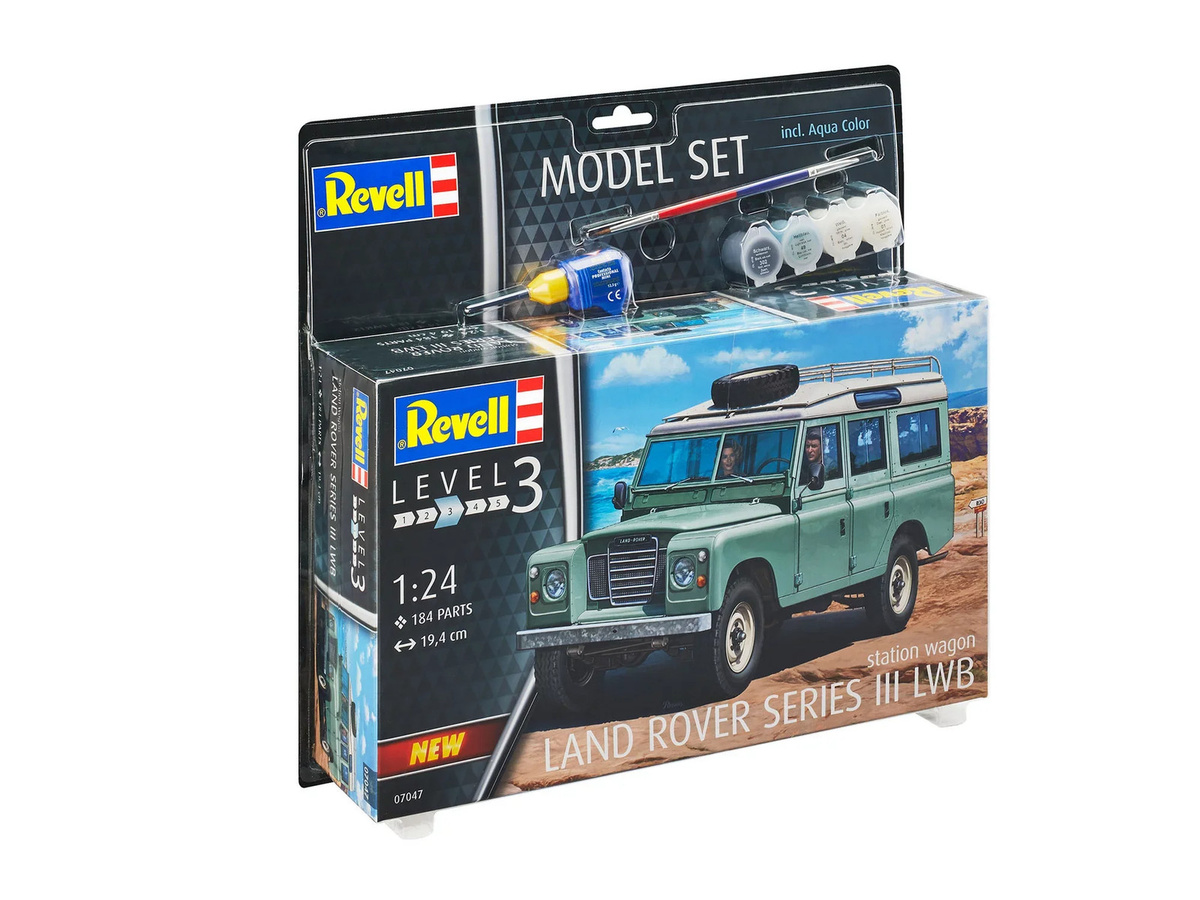 Revell Land Rover Series III, Automodell Bausatz, 1:24, ab 8 Jahren - Bild 4