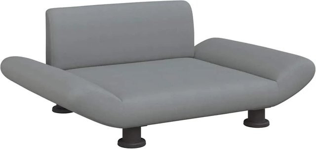 vidaXL Hundebett in Hellgrau aus Stoff mit B/T/H: 70 x 45 x 28 cm - Bild 1