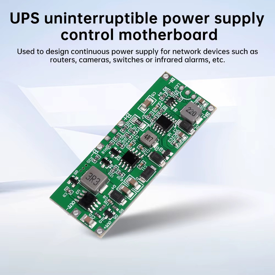 3S DC 12V 36W Lithiumbatterie USV-Modul Grüne Unterbrechungsfreie Stromversorgungsplatine mit automatischer Lade- und Entladeschaltung - Bild 2