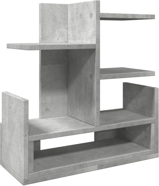 vidaXL Schreibtisch-Organizer Betongrau B/T/H: 49 x 20 x 52,5 cm - Bild 1