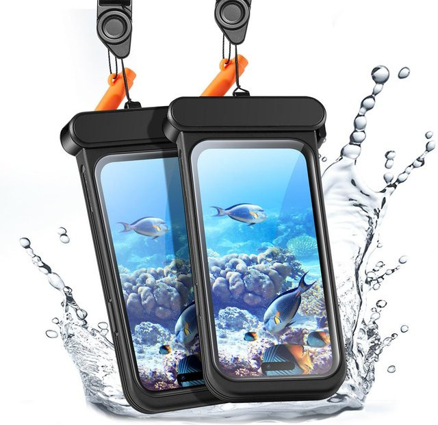 Bai Fen Bai-Digital 3C Wasserdichte Handytasche IPX8 schwimmend für iPhone 14 Pro Max (6,7 Zoll) in Schwarz oder Transparent - Bild 1