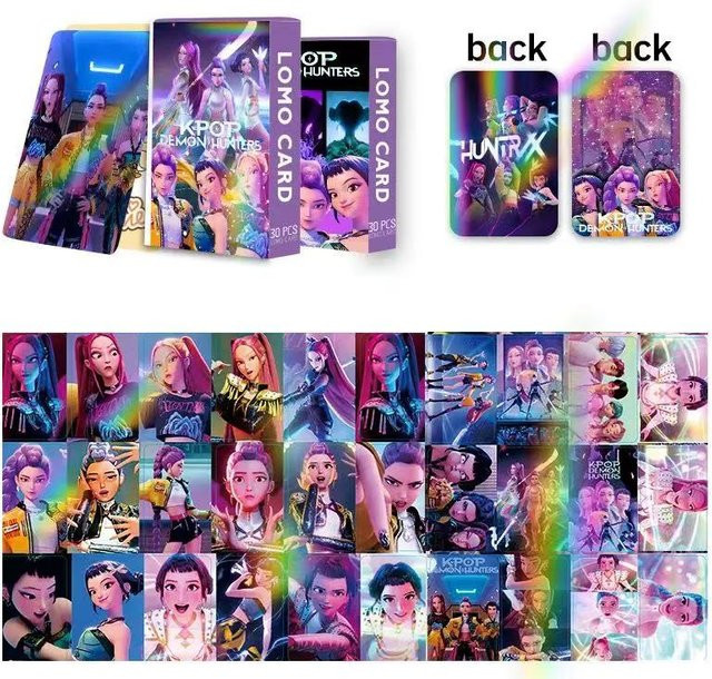 Kpop Dämonenjäger Anime Laser Karten, Zubehör, 30-teiliges Set - Bild 1