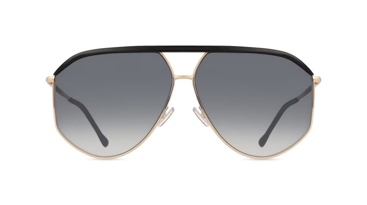 Isabel Marant IM 0139/S Sonnenbrille Pilot, Vollrand, Metall, gold, Damen - Bild 1