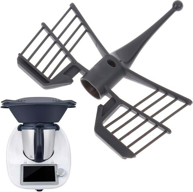Vorwerk Schmetterlingsförmiger Rührer und Schaber für Thermomix TM31 TM5 TM6 in Grau - Bild 1