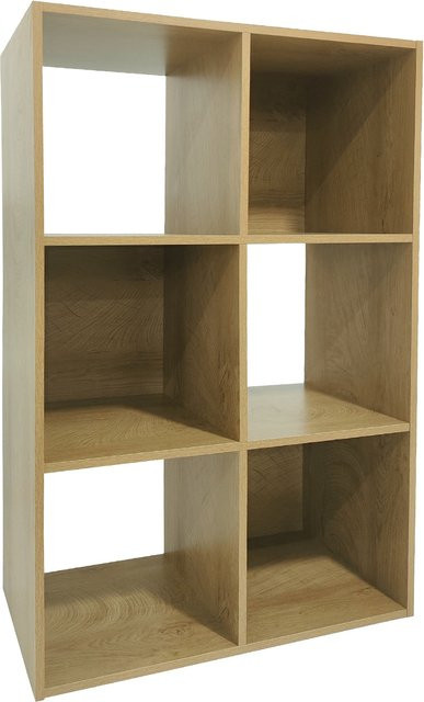 HTI-Living Regal Thekla Baumscheibe aus Holz in Braun, B/H: 60 x 90 cm - Bild 1