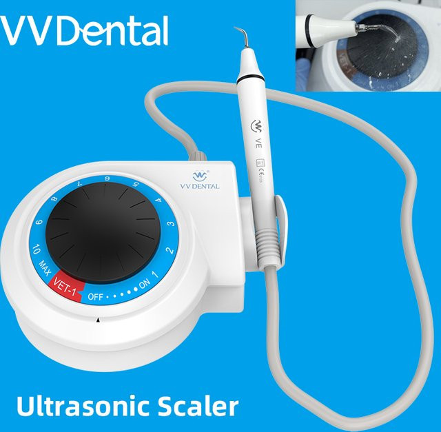 VVDental Ultraschall-Zahnsteinentfernungsgerät mit 5 Aufsätzen - Bild 1
