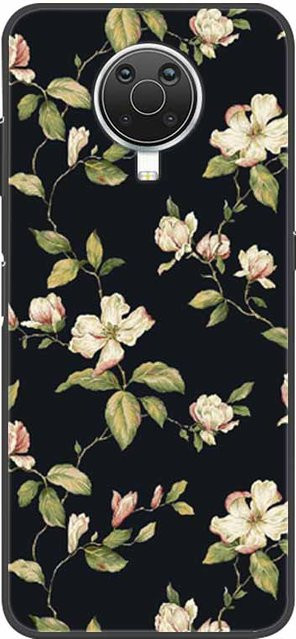 Silikon Schutzhülle mit Wolf und Löwe Design für Nokia G20, G10, G50, X20 und X10 in Schwarz - Bild 1