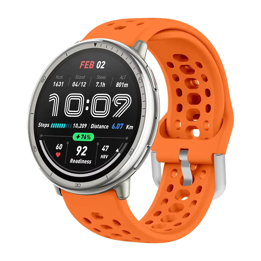 Amazfit Silikonarmband, Unisex, Bunt - Bild 4