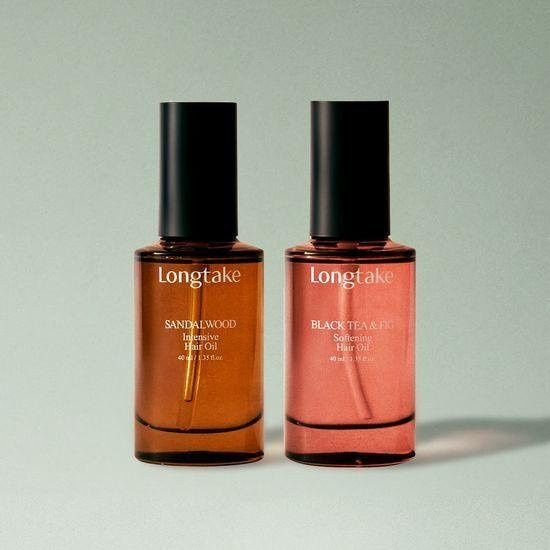 Longtake Haaröl Black Tea & Fig, 50 ml - Bild 1
