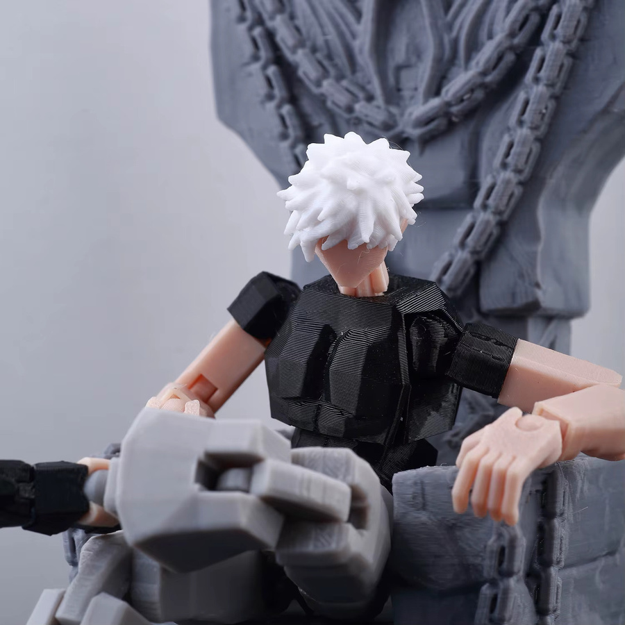 Bandai Jujutsu Kaisen Gojo Sukuna Toji, Actionfiguren-Set, Roboter - Bild 3