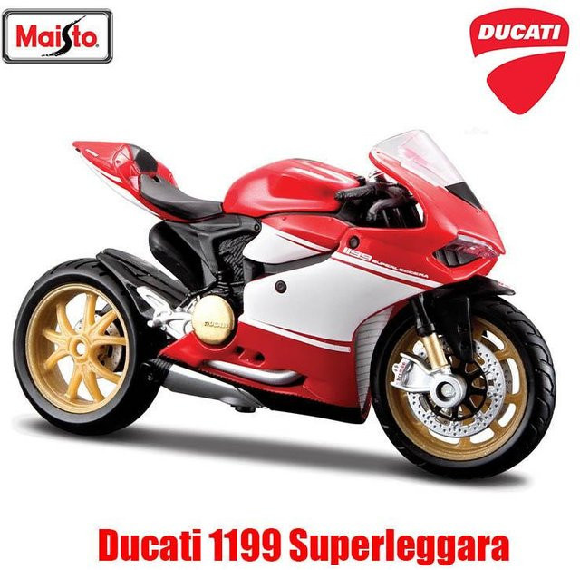Maisto Ducati Super Naked V4 S, Motorrad, 1:18, Druckgussmodell - Bild 1