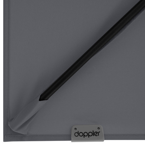 Doppler Ampelschirm MyZone Anthrazit mit Aluminiumgestell und UV 60 Schutz B/T: 210 x 210 cm - Bild 3