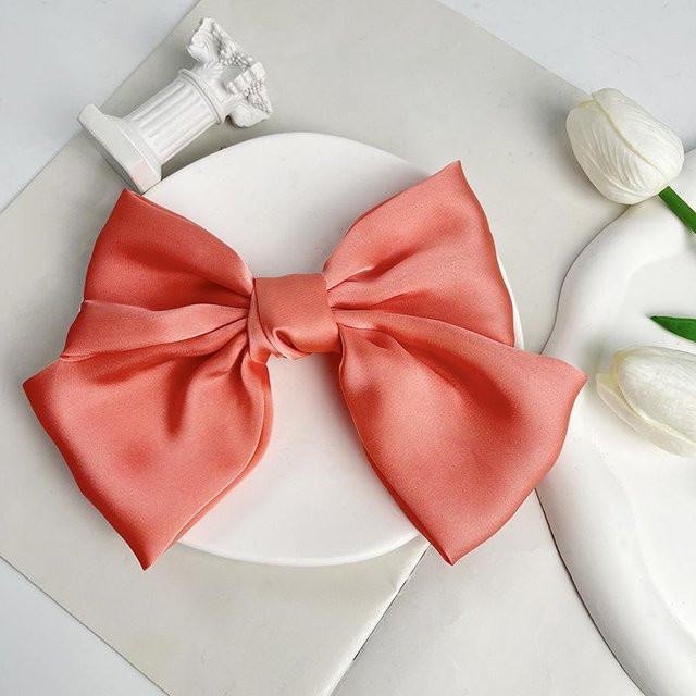 Rd lala Haarspangen Satin, Schmetterlingsschleife, Damen - Bild 1