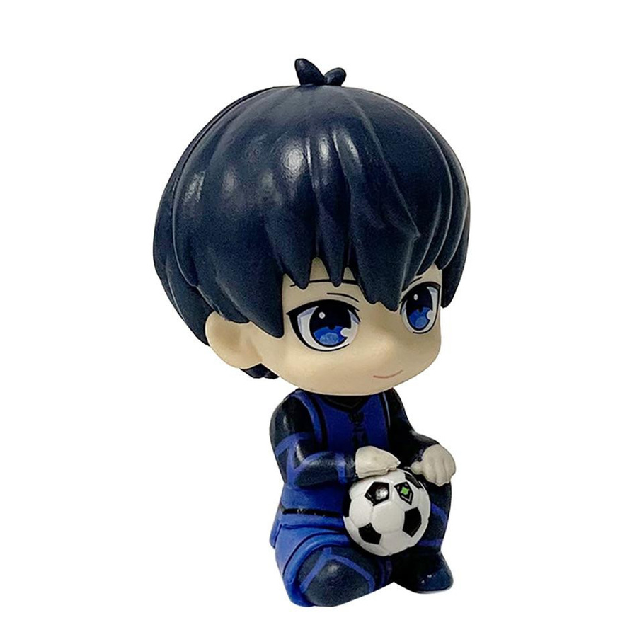 Yiran toy 1 Blue Lock Nagi Seishiro Isagi Yoichi Figur Sitzende Pose 10cm - Bild 4