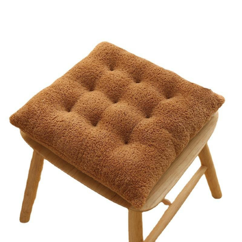 YTO Home 2 Verdicktes Plüsch-Stuhlkissen für Esszimmer, Büro und Studenten, B/T: 40 x 40 cm - Bild 3