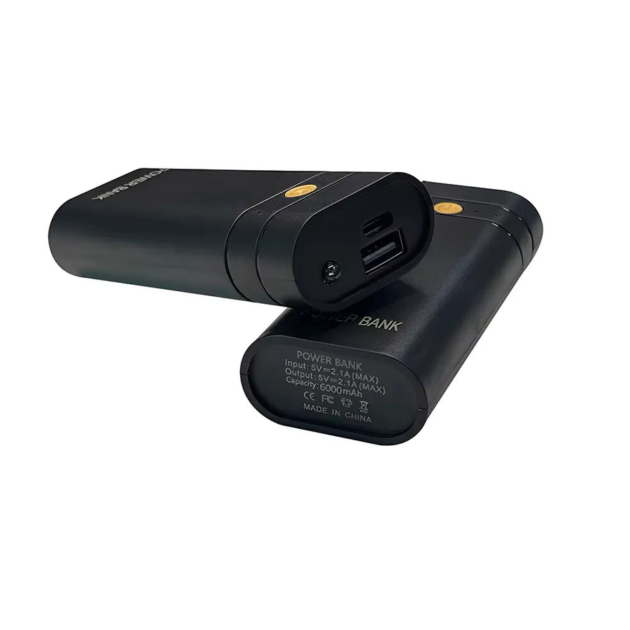 BRYNTHORX DIY Powerbank-Set mit USB Typ-C Schnellladung für 2x 18650 Akkus in Weiß - Bild 3