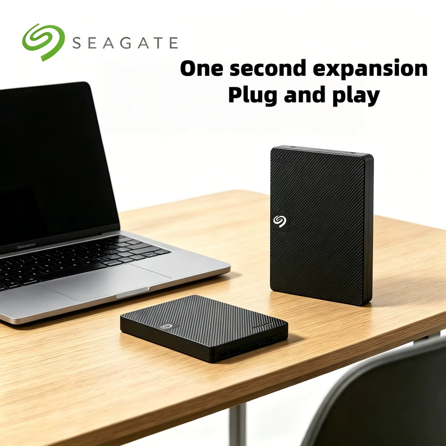 Seagate Externe SSD Tragbare Festplatte USB 3.0 Schwarz - Bild 6