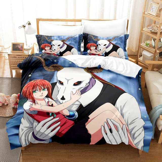 Bettwäsche Set The Ancient Magus' Bride von Lodestar mit Motiv, Mehrfarbig, B/B: 135 x 200 cm - Bild 1