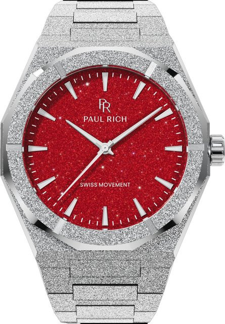 Paul Rich Herrenuhr, Quarz, Edelstahl, 43 mm, 5 ATM - Bild 1