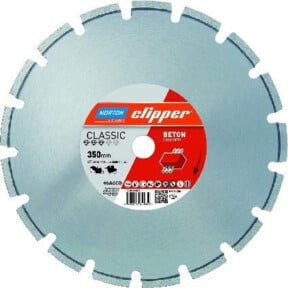 CLIPPER Diamant-Trennscheibe CLA Beton 28100 Silber Durchmesser: 350 mm, Bohrung: 20 mm - Bild 1