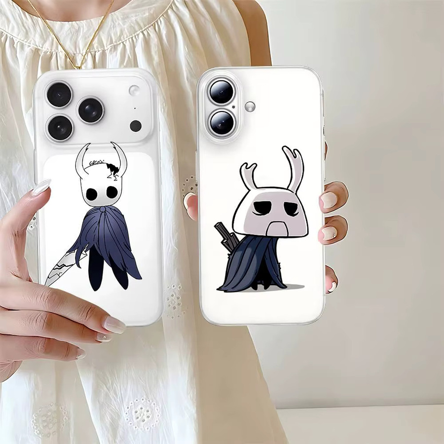 Hollow Knight Handyhülle transparente stoßfeste Silikonhülle für iPhone 17 16 15 14 13 12 11 Pro Max Mini Plus - Bild 4