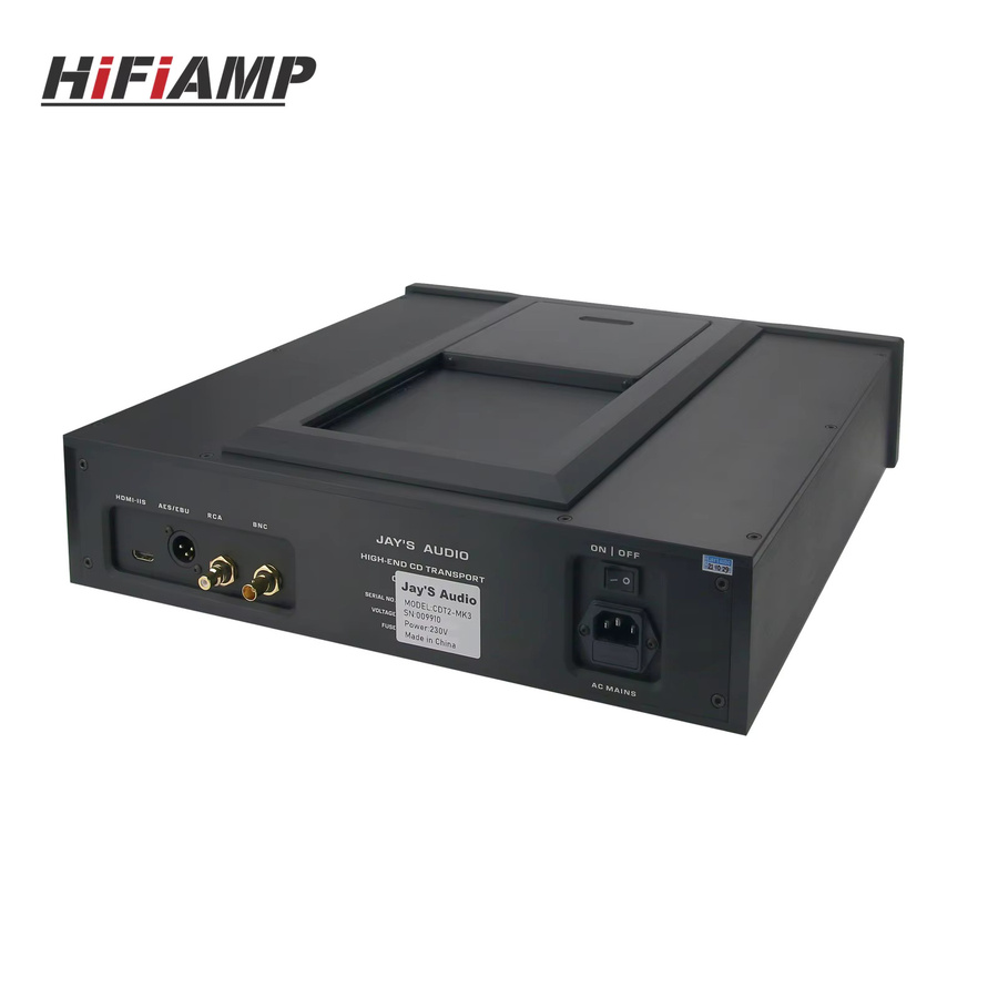 Jay's Audio CDT2-MK3 High-End CD-Player in Schwarz mit CDM4 Mechanik und OCXO Abtastrate 1764KHz - Bild 2