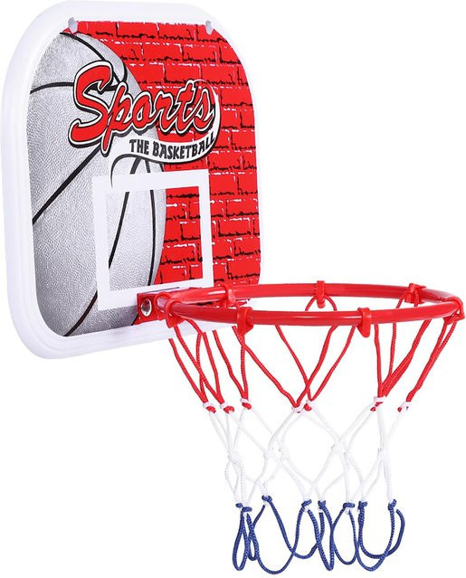 Wosawe Mini Basketballsystem, Korb Set, rot - Bild 1