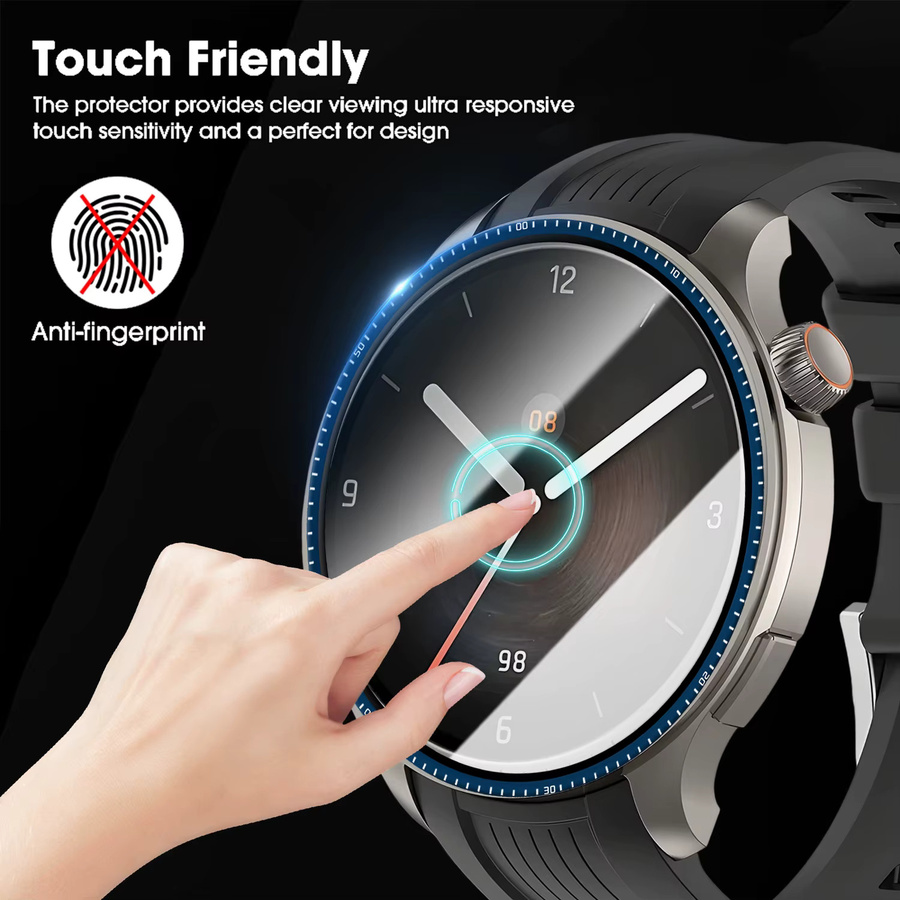 Displayschutzfolie Amazfit Balance 2, transparent, Unisex - Bild 3