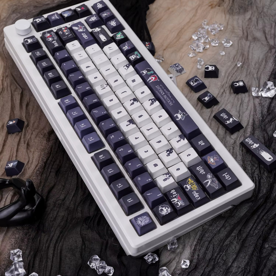 MAIMOOO Hollow Knight Theme Tastenkappen-Set MOA Cherry Profile PBT Custom Keycaps in Multicolour für mechanische Tastaturen - Bild 6