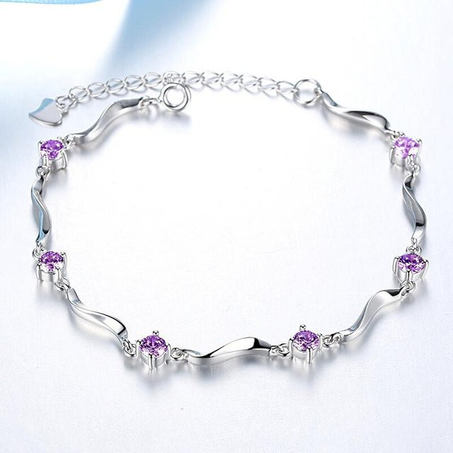 Lucky Star Jewelry Armband, 925 Silber, Zirkonia, Damen - Bild 1