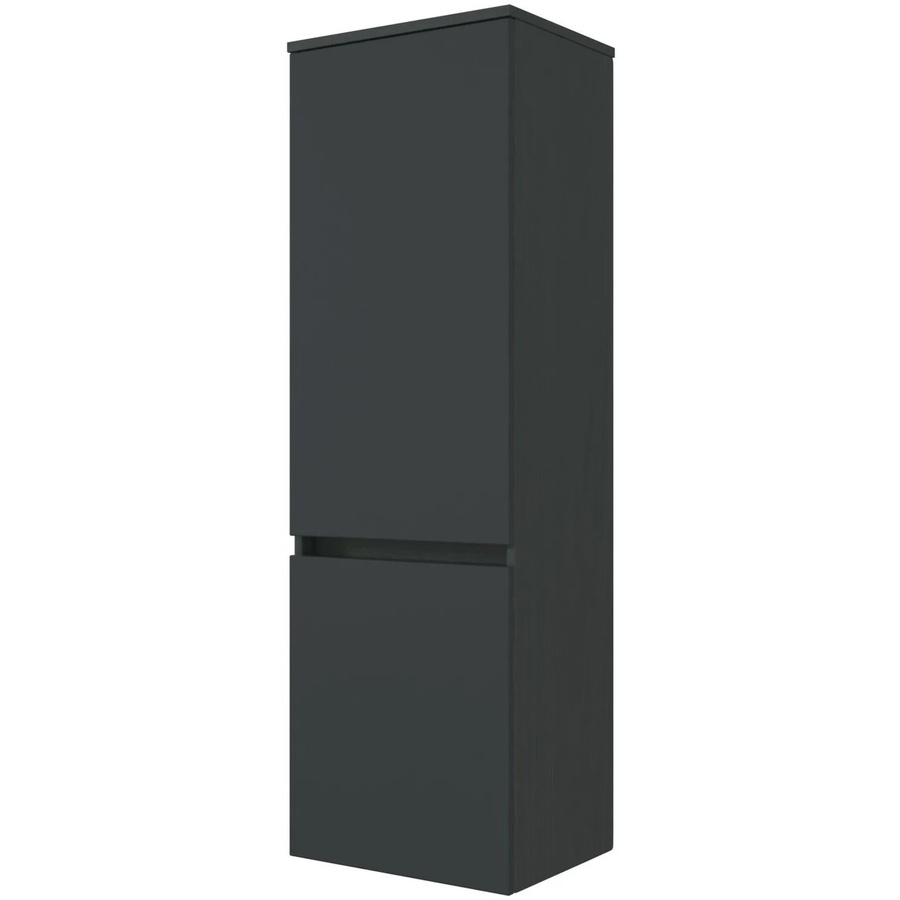 Held Möbel Bad-Midischrank Verona in matt Graphitgrau, B/T/H: 40 x 35 x 130 cm - Bild 2