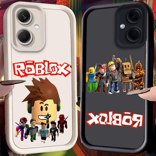 Xiaomi Silikon Schutzhülle mit Cartoon R-Robloxes Design für Redmi Note 14 13 12 Turbo 11S 4G 11 10 Pro Plus 9 14C 13C 12C 9C A2 A1 - Bild 1