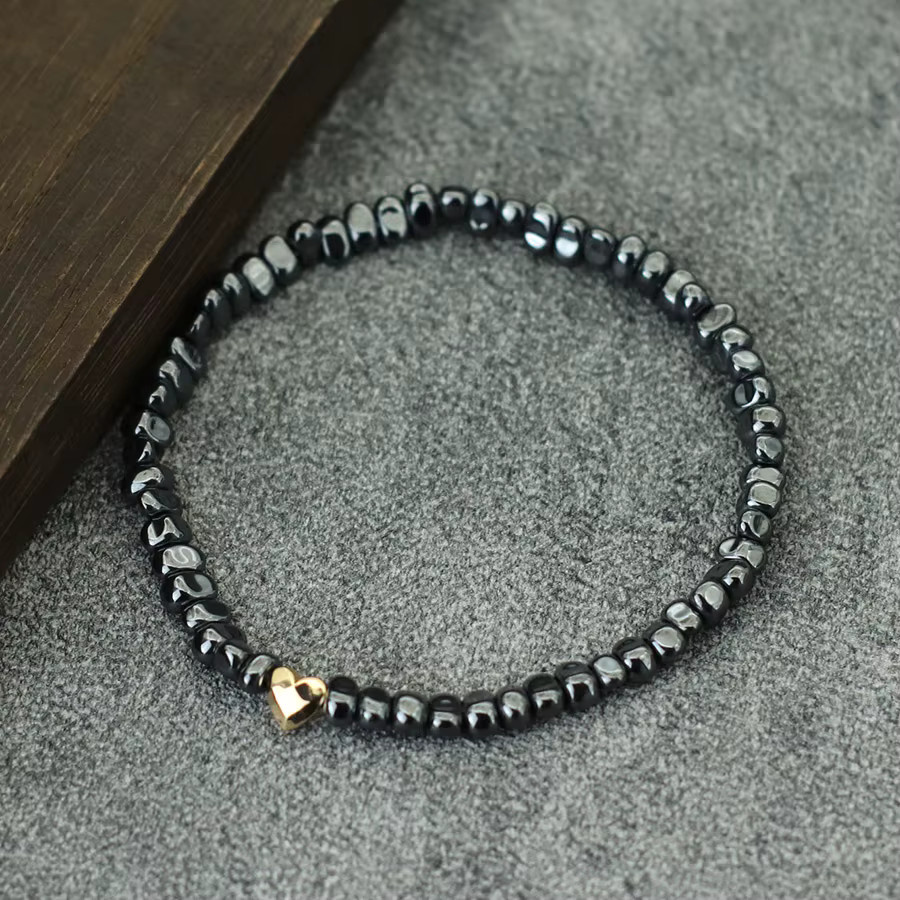 Noter Armband, Hämatit Perlen, Unisex, Bunt - Bild 2